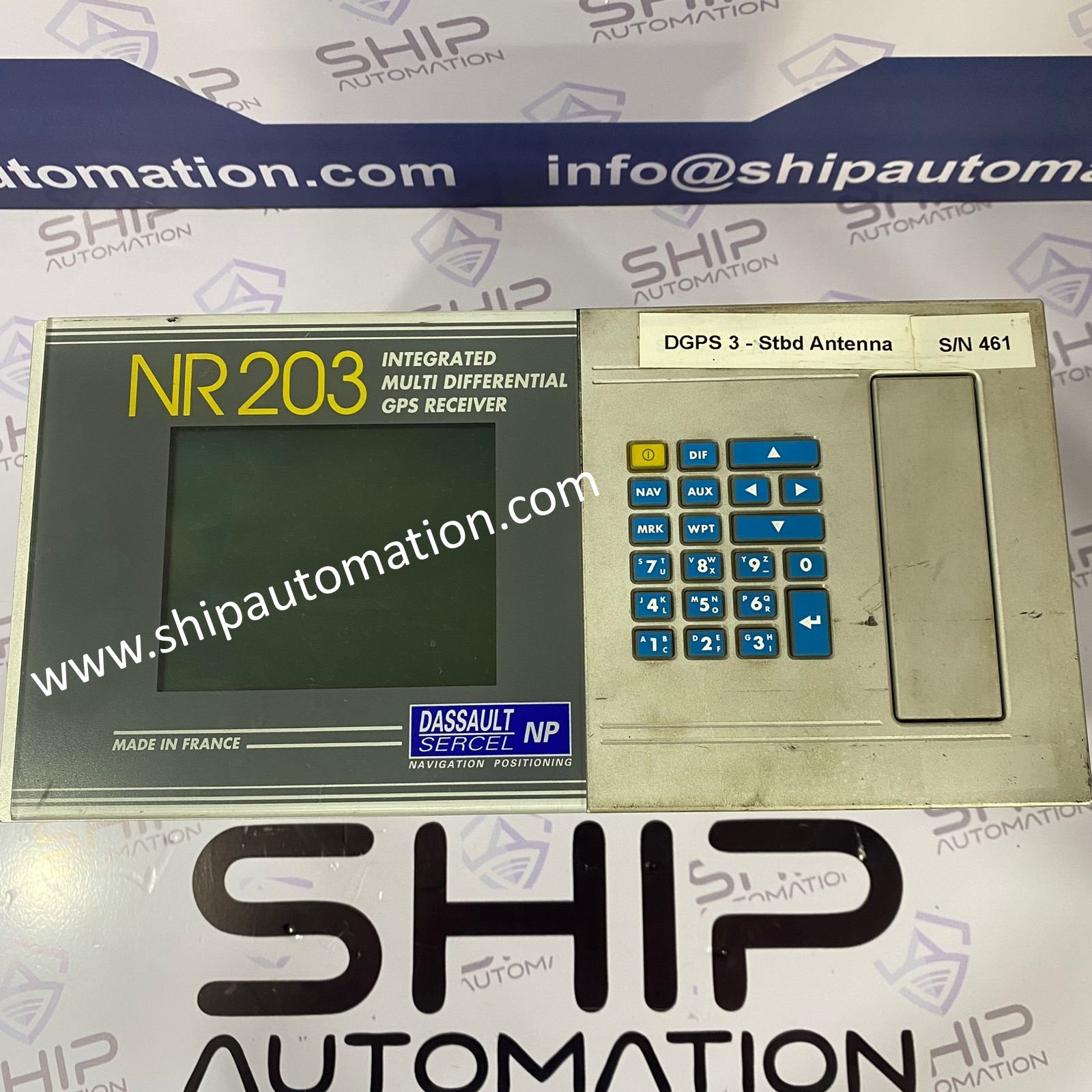 Dassault Sercel NP NR203 | Integrated Multi Differential GPS Receiver