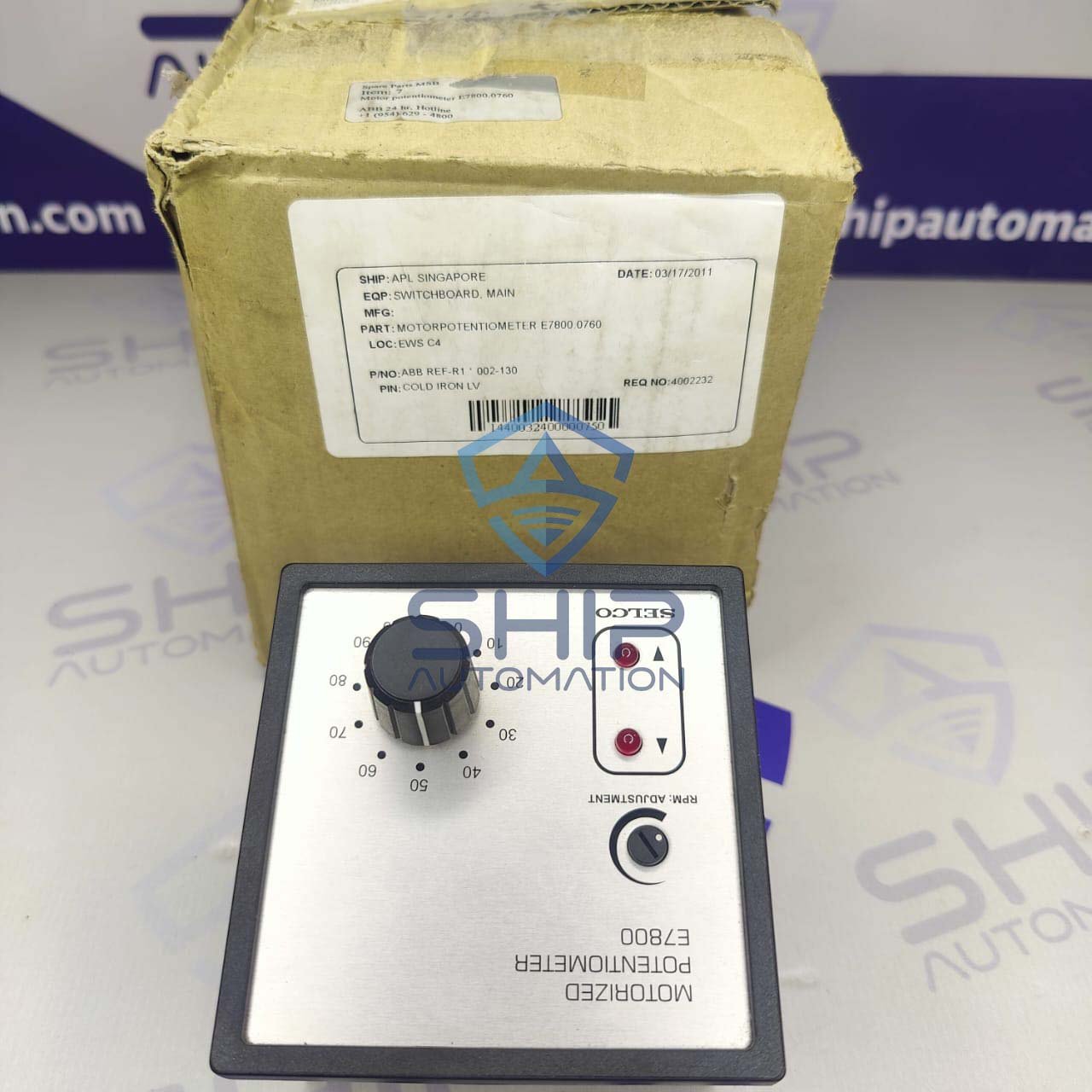 Selco E7800 | Motorized Potentiometer