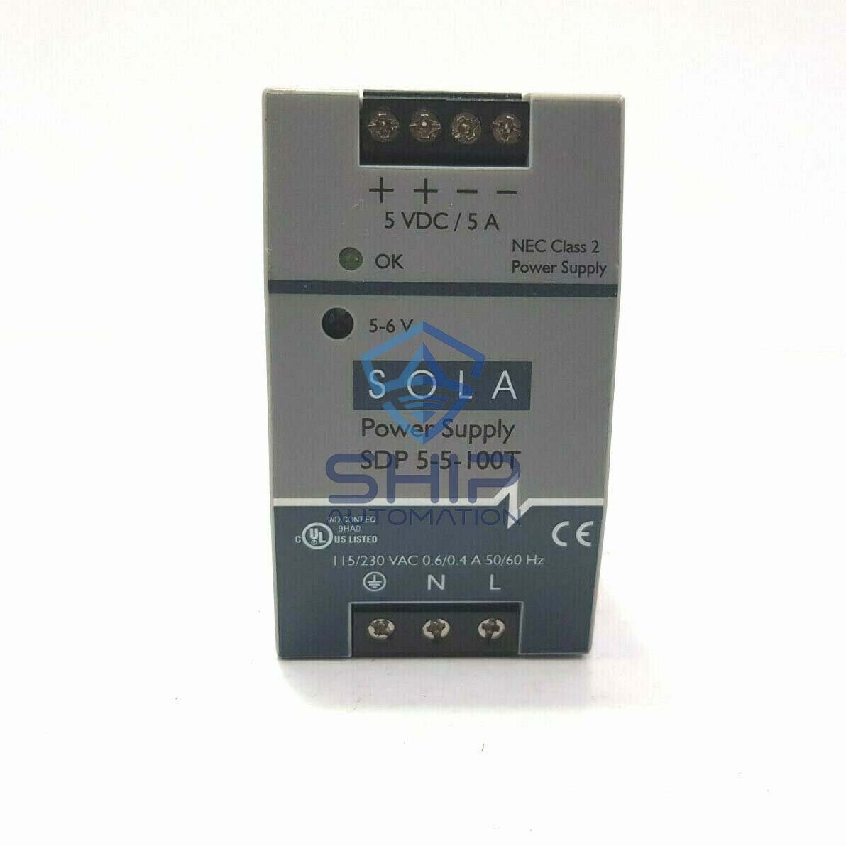 Emerson Sola SDP 5 5-100T | Power Supply