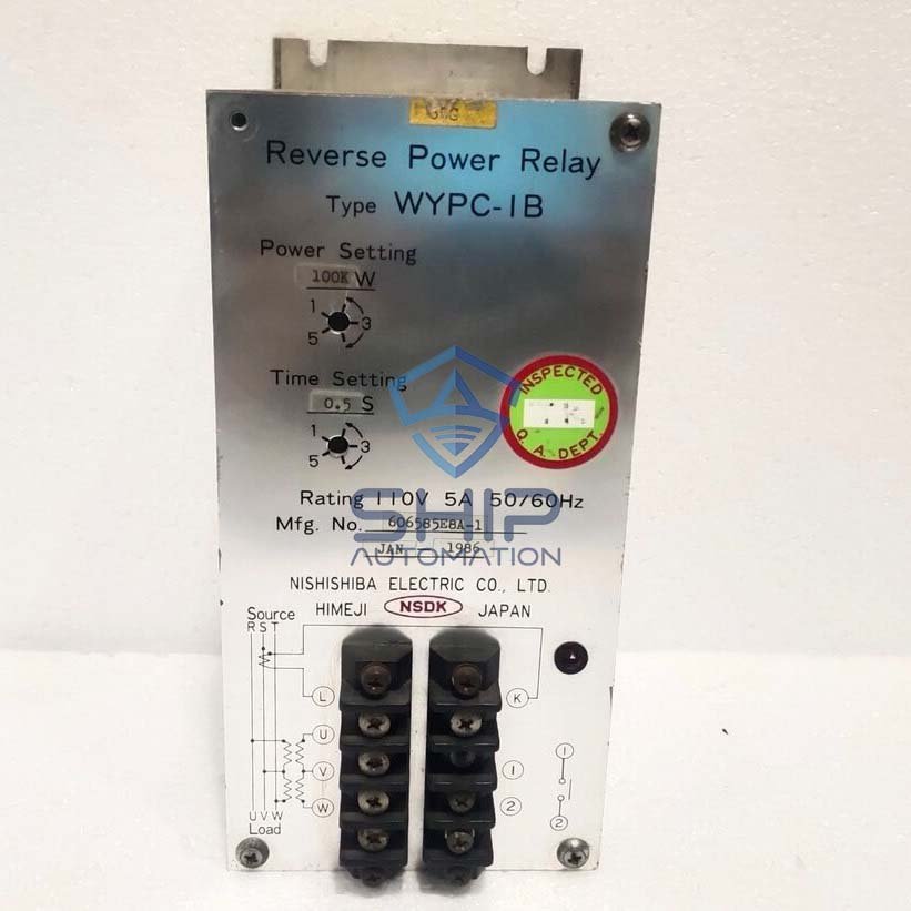 Nishishiba WYPC-IB | Reverse Power Relay
