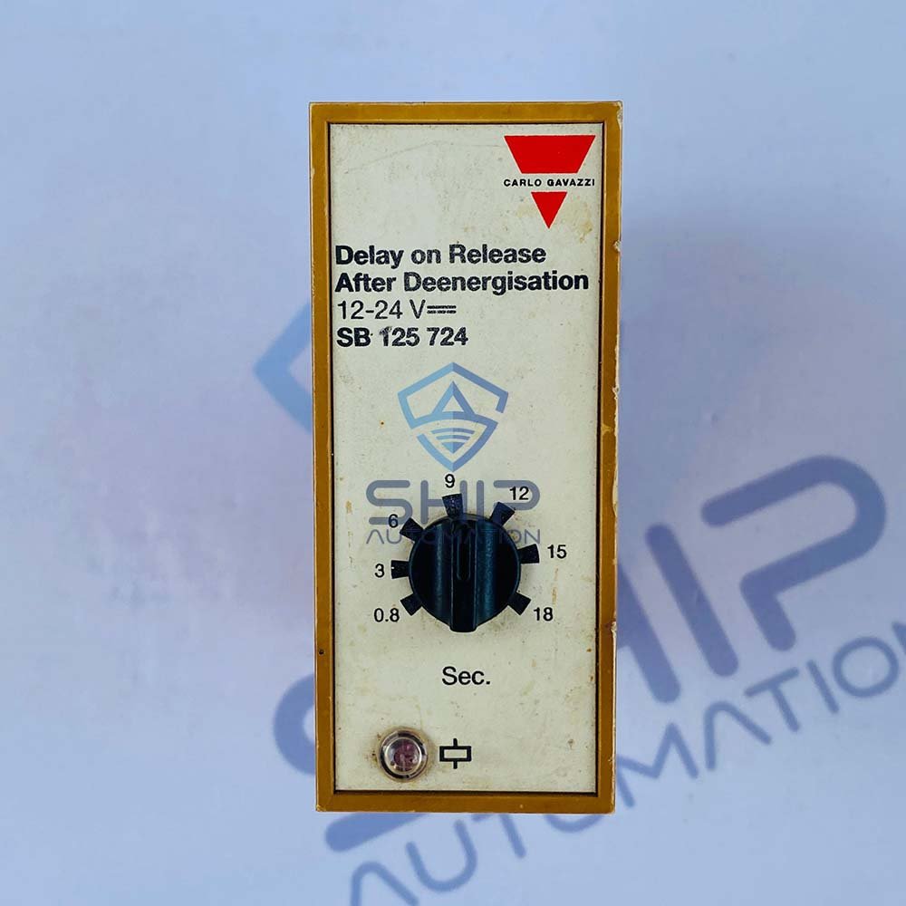 Carlo Gavazzi SB 125 724 | Delay On Release After Deenergisation