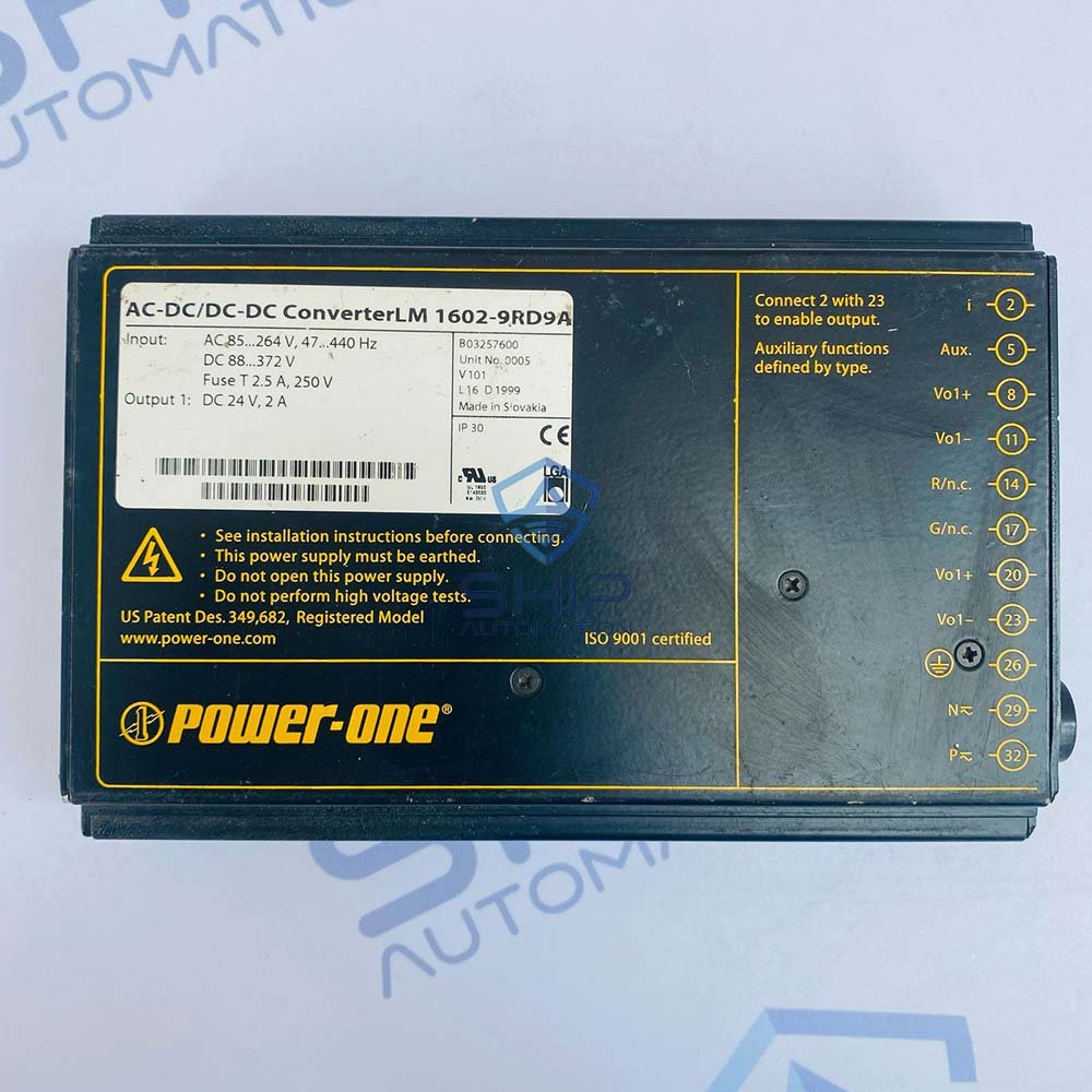 Power-One LM 1602-9RD9A | AC-DC/DC-DC Converter