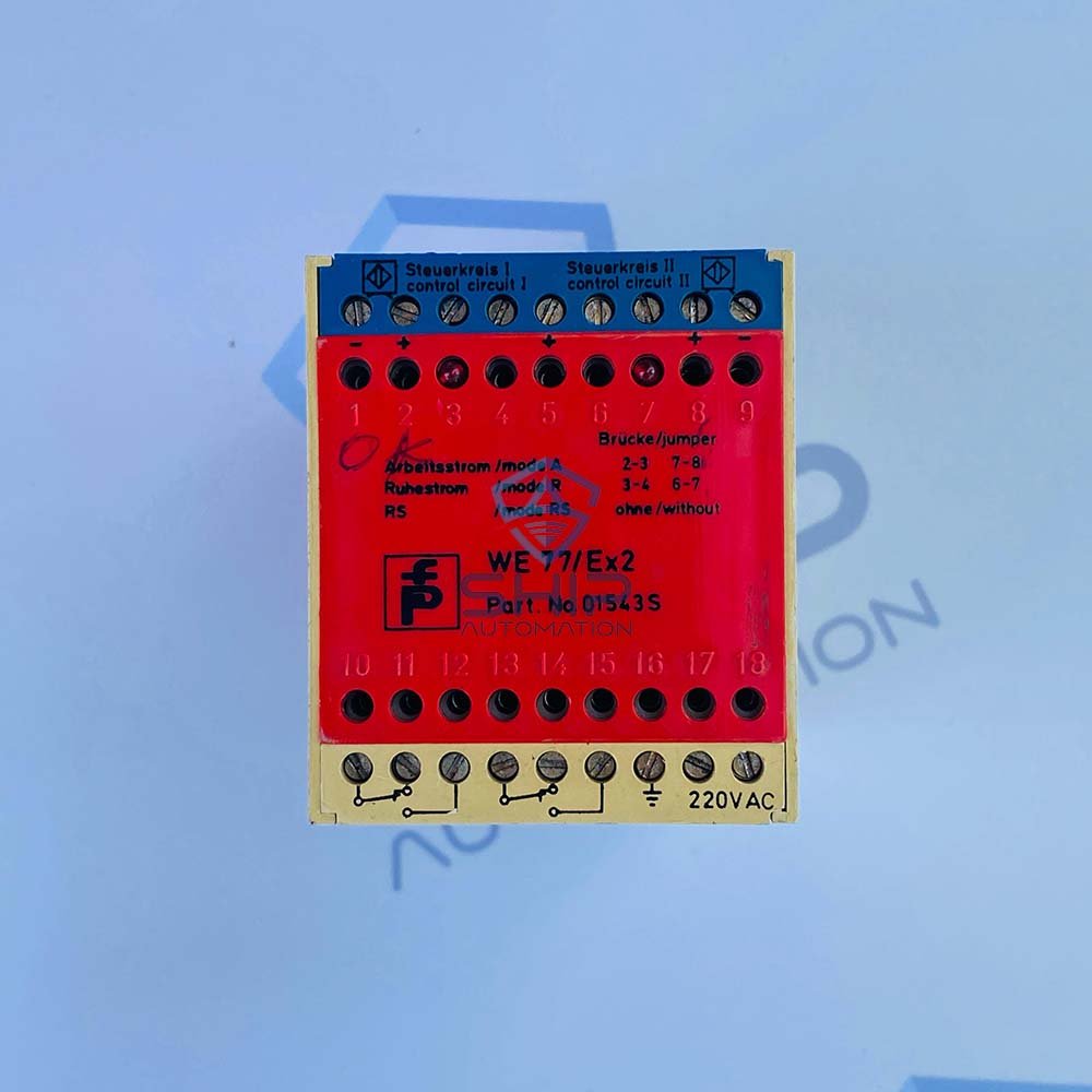 Pepperl+Fuchs WE77/EX2 | Switch Amplifier (01543S)