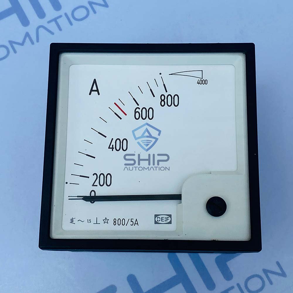 Deif EQ96-x | Moving Coil 90° Meter (0-800/4000 A)